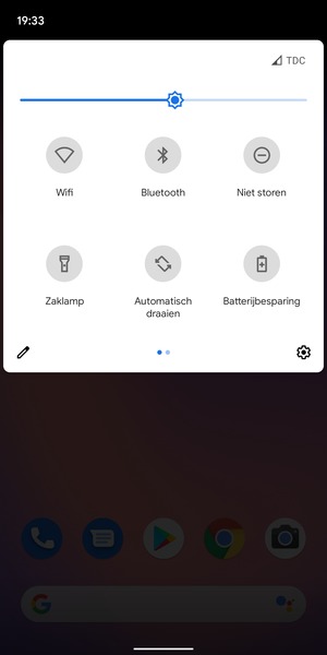 Selecteer Batterijbesparing