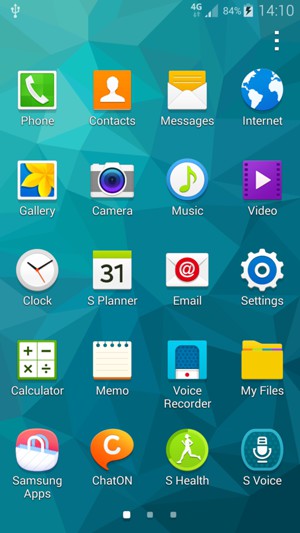 Select Settings