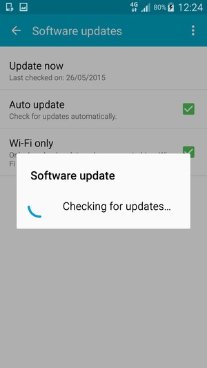 Wait for the search to finish