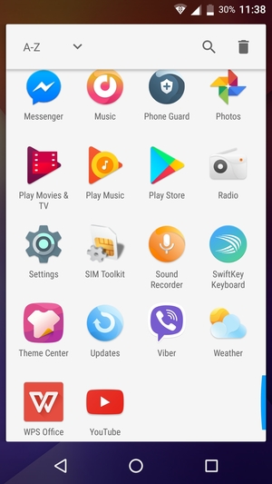 Scroll to and select Settings