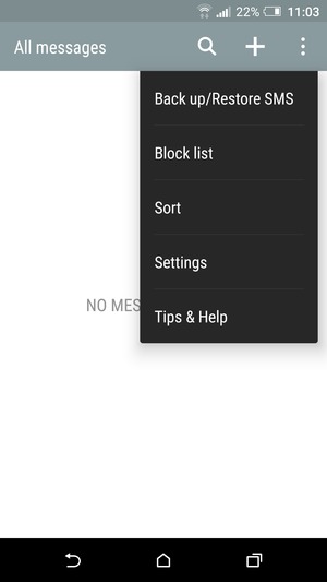 Select Settings