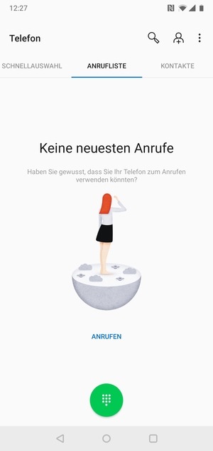 Wählen Sie Tastenfeld