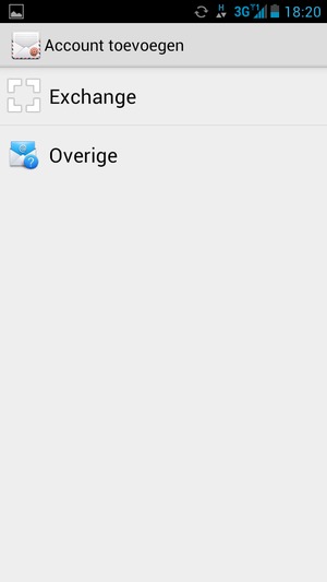 Selecteer Overige