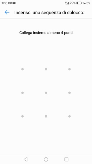 Disegna una sequenza di sblocco
