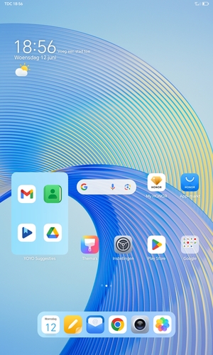 Selecteer Google