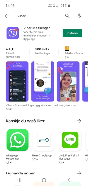 Velg app