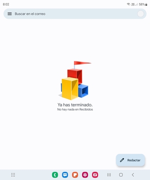 Su Gmail está listo para usar