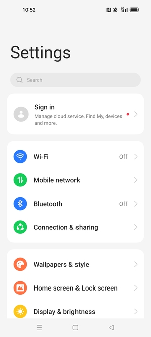 Select Mobile network