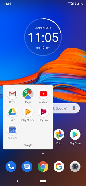 Seleziona Gmail