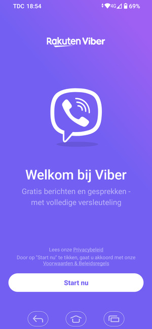 Uw app is klaar voor gebruik