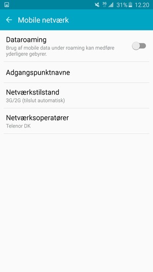 Vælg Adgangspunktnavne