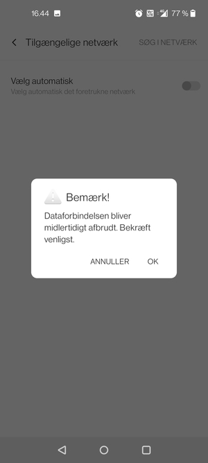 Vælg OK