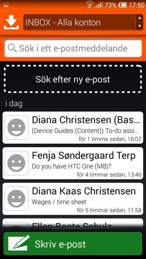 Ditt konto är redo att användas