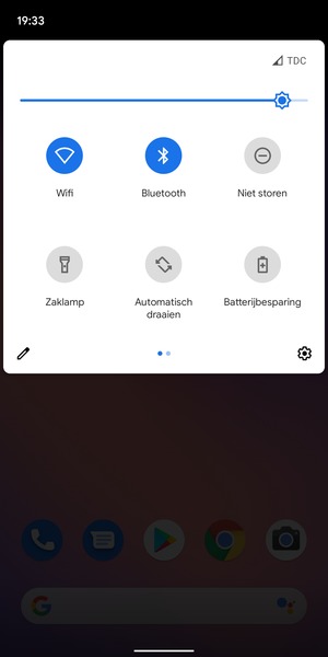 Schakel Wifi en Bluetooth uit