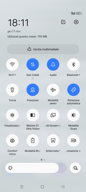 Disattiva Posizione