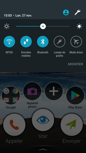 Désactiver le Wi-Fi et le Bluetooth
