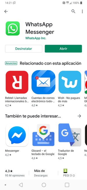 Seleccione Abrir