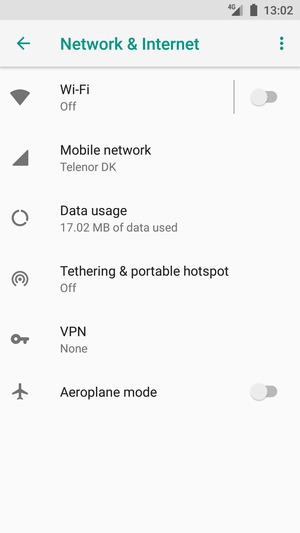 Select Mobile network