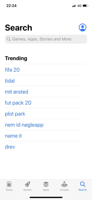 Select the Search bar