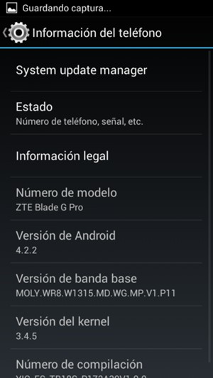 Seleccione System update manager
