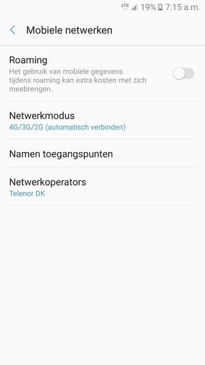 Selecteer Namen toegangspunten