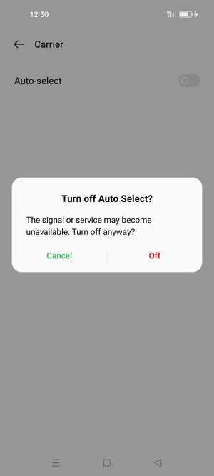 Select Off