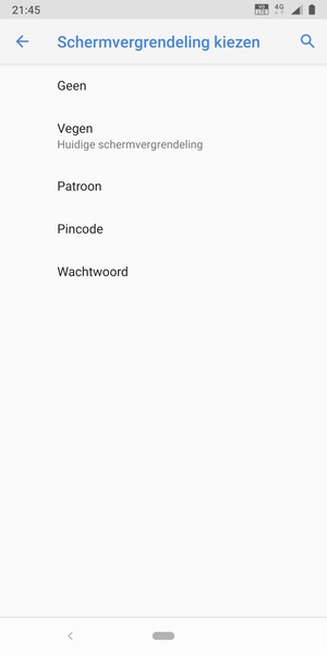 Selecteer Patroon