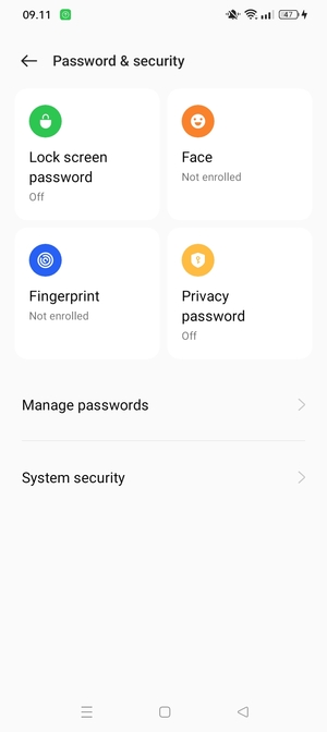 Select System security