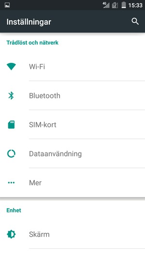 Välj Mer