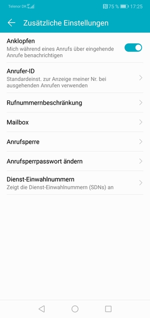 Wählen Sie Mailbox