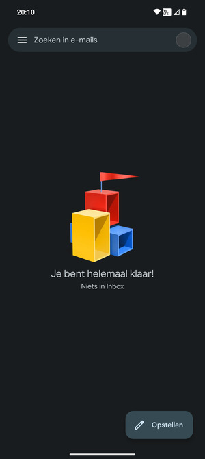 Uw Hotmail is klaar voor gebruik