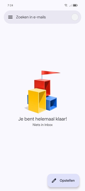 Uw account is klaar voor gebruik