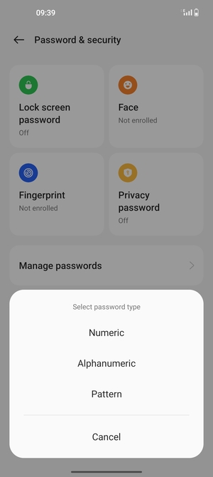 Select Pattern