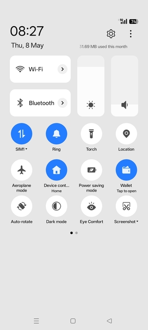 Turn on Automatic brightness