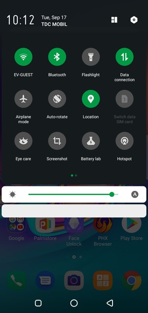 Turn off Wi-Fi and Bluetooth