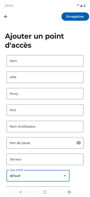 Sélectionnez Enregistrer