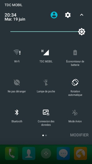Sélectionnez Wi-Fi
