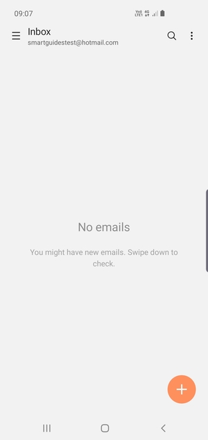 Your Hotmail is ready to use