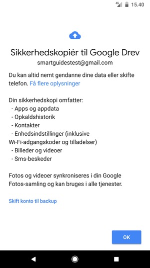 Vælg OK