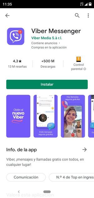 Seleccione Instalar