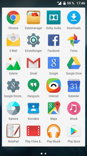 Wählen Sie Einstellungen