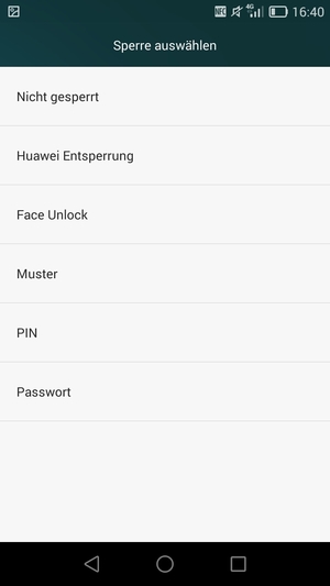Wählen Sie Muster