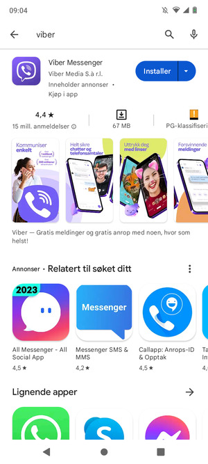 Velg app