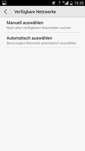 Wählen Sie Manuell auswählen