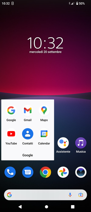 Seleziona Gmail