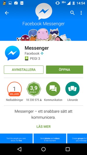 Välj ÖPPNA