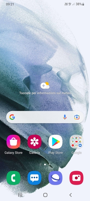 Seleziona Play Store