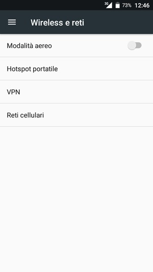 Seleziona Reti cellulari