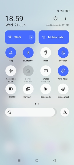Turn off Wi-Fi and Bluetooth