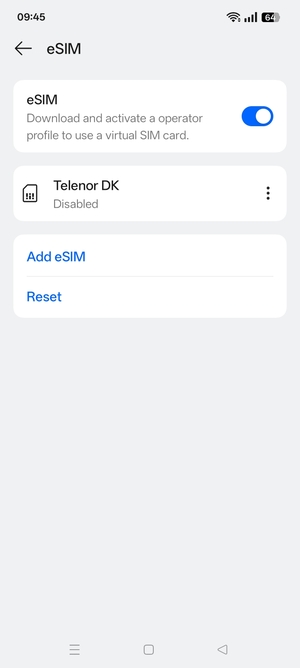 Select the Menu button